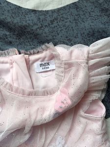 Cute Pink Butterfly Dress