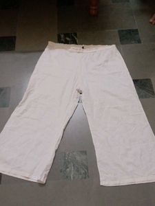Comfortable White Palazzos