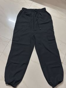 black joggers