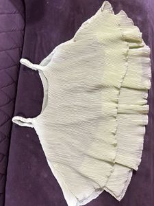 Pleated Layered Tank Top