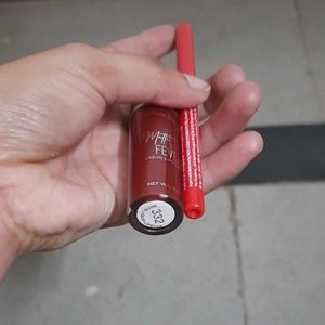 Faces canada kajal &amp; Seven Seas Matte Lipstick