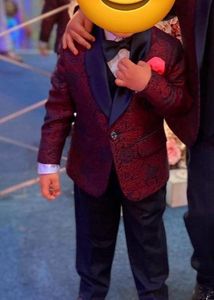 Boys' Formal Jacquard Blazer 4pc set