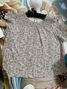 White Top with small flowers