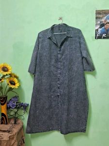 Stylish Washed Denim Shirt
