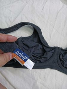 💙 Comfortable Black Bra