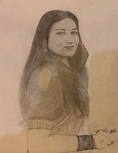 Hand-Drawn Portrait Sketch