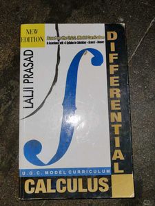📘 Differential Calculus Book  – Lalji Prasad