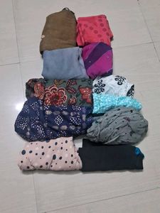 Assorted Dupattas - Set of 11