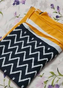 Designer Ikkat saree