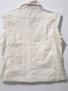 Pepe Jeans Off-white Shirt...Size M
