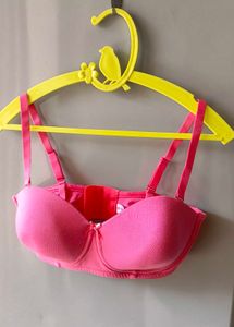 Pretty Pink Multiway Strapless Bra