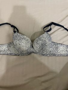 Leopard Print Padded Bra