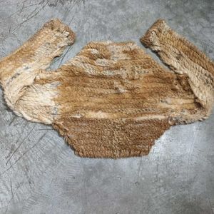 Fur crop jacket