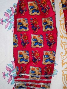 Vibrant  Camel Print Shrug