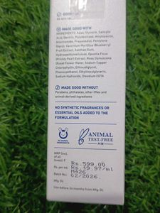 Plum Rice Water &amp; Niacinamide Face Wash &amp; Serum