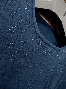 Sweater Top With Sarvoski Work