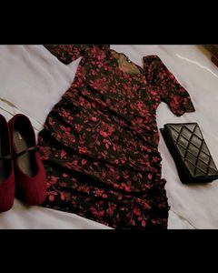 Tokyo Talkies floral print sheath mini dress