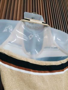 Striped Halter Neck Top