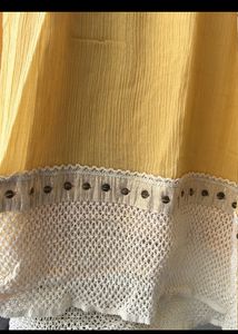 Branded Tunic/dress With Embroidery