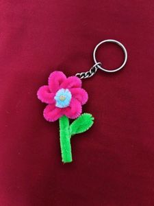 Cute Flower Keychain