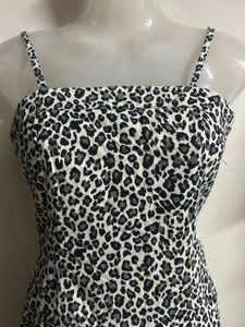 Leopard Print Mini Dress