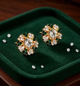 🌿 Green Statement Studs