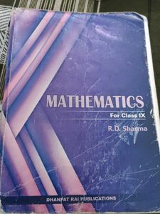 Mathematics for Class IX by R.D. Sharma