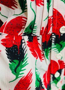 Chic Floral Print Button-Down Maxi Dress