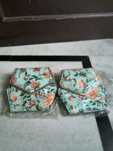 Set of 2 Floral Clutches