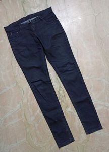 H.R.P. Brand Black Slim Fit Jeans