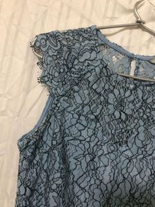 H&amp;M Short Sleeve Lace Top
