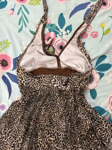 Leopard Print Halter Top