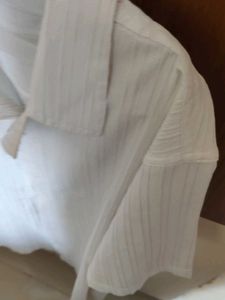 Classic White Short-Sleeve Shirt