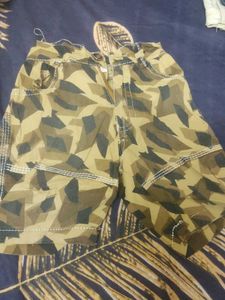 combo Bright Green Cargo Shorts