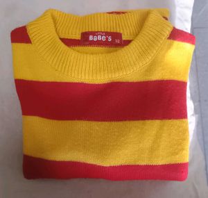 Striped Knit Sweater