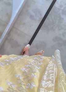 Beautiful Yellow Kurta Set with Dupatta kamiz