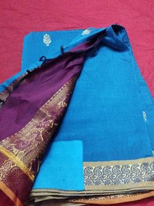 blue 🔵 saree