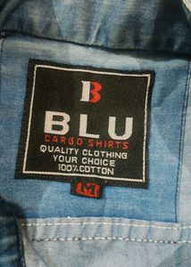 Blue Denim Shirt