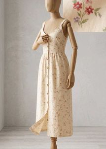 Floral Button-Up Midi Dress