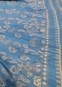 ethenic flayered gown