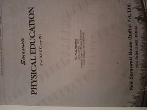 Physical Education Book Class 9 Icse