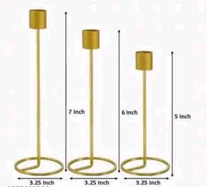 3 size candles set.