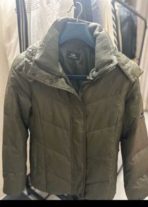 Women's Green Padded Jacket