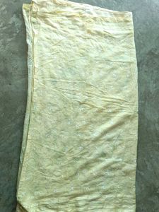 Elegant Light Yellow Saree