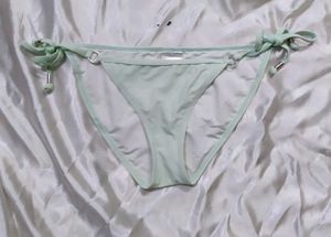 Mint Green Tie-Side Bikini Bottom