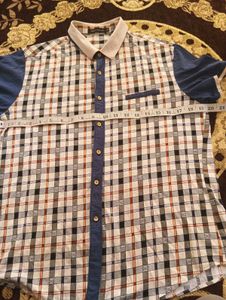 Polo White Super Slim Fit Check Shirt