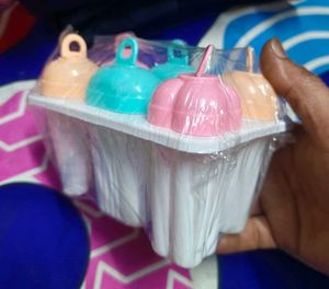 Home Select Plastic 6 Moulds Kulfi Maker