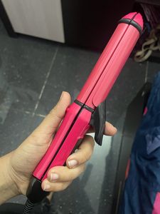 Hair Dryer And Straightener With Curler Combo