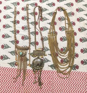 combo Boho Chic Statement Necklace