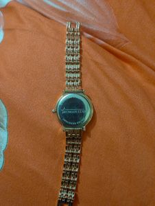 Elegant Rose Gold Tone Watch